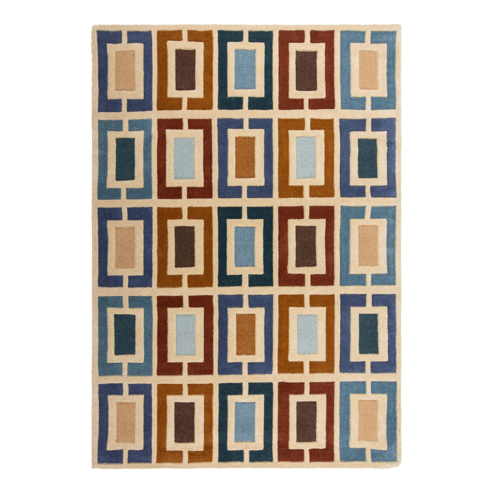 Tapete de la entalhada Retro Blocks, da Flair Rugs, €389, H&M Home